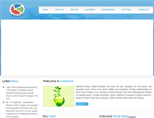 Tablet Screenshot of indowind.com
